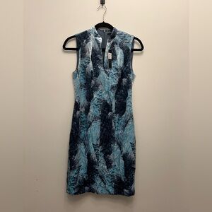 T Tahari Aberdeena Velour Dress NWT